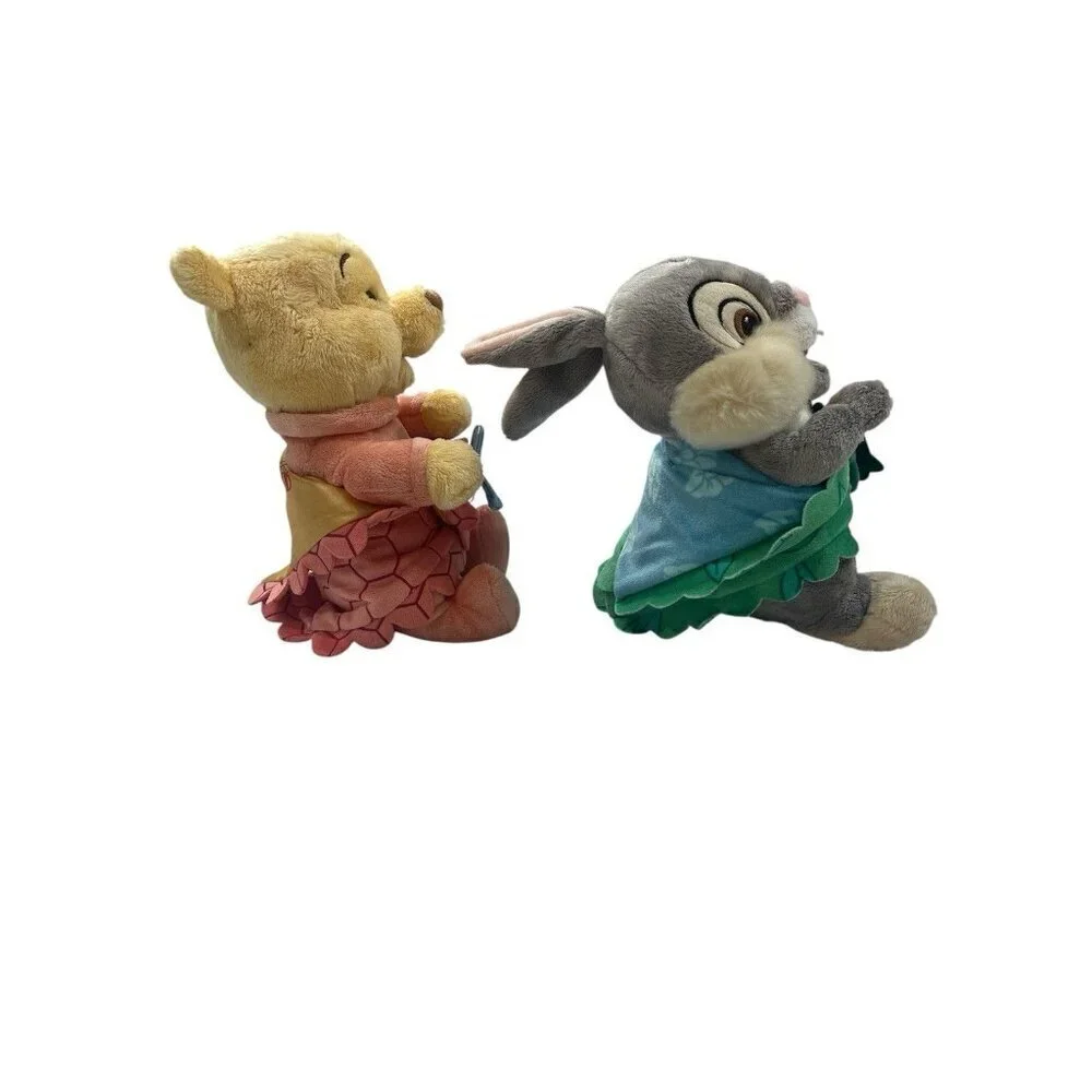 Disney Babies Thumper & Winnie The Pooh Stuffed Animals
